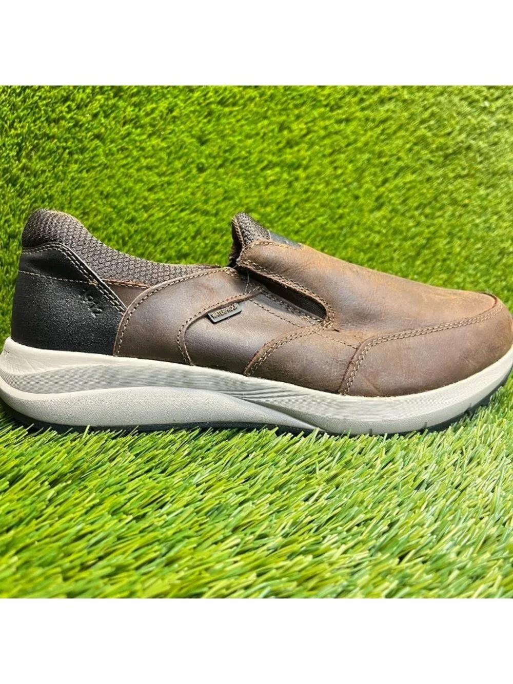 Nunn Bush Excursion Mens Size 9.5 Brown Casual Classic Moc Toe Slip On Shoes
